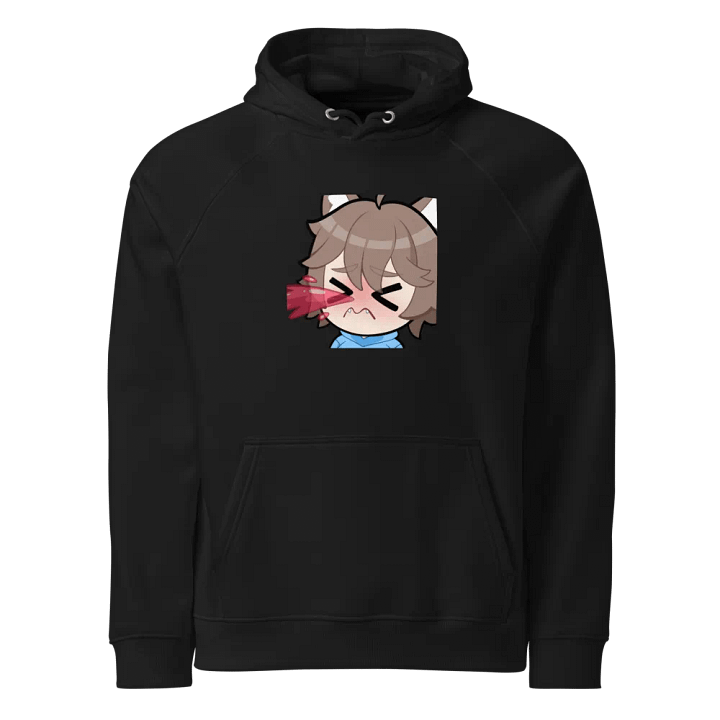 Nose bleed Unisex Raglan Hoodie product image (1)