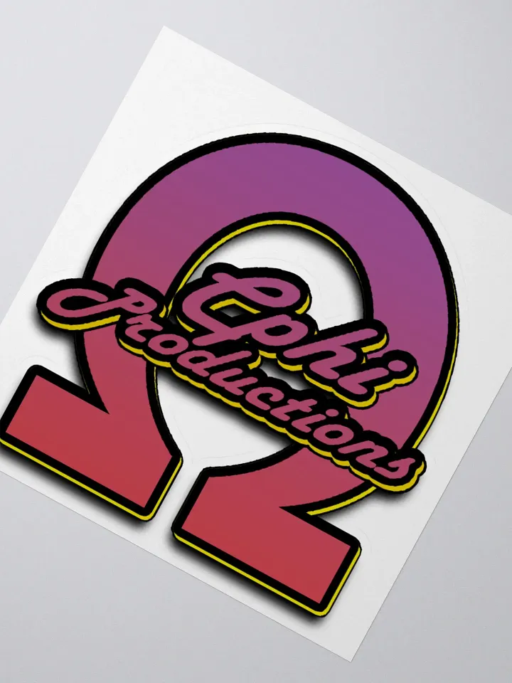 Kiss Cut Cphi Productions Sticker product image (2)