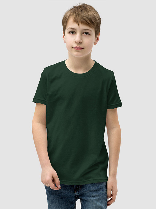 Photo showing Bella+Canvas Youth Short Sleeve T-Shirt