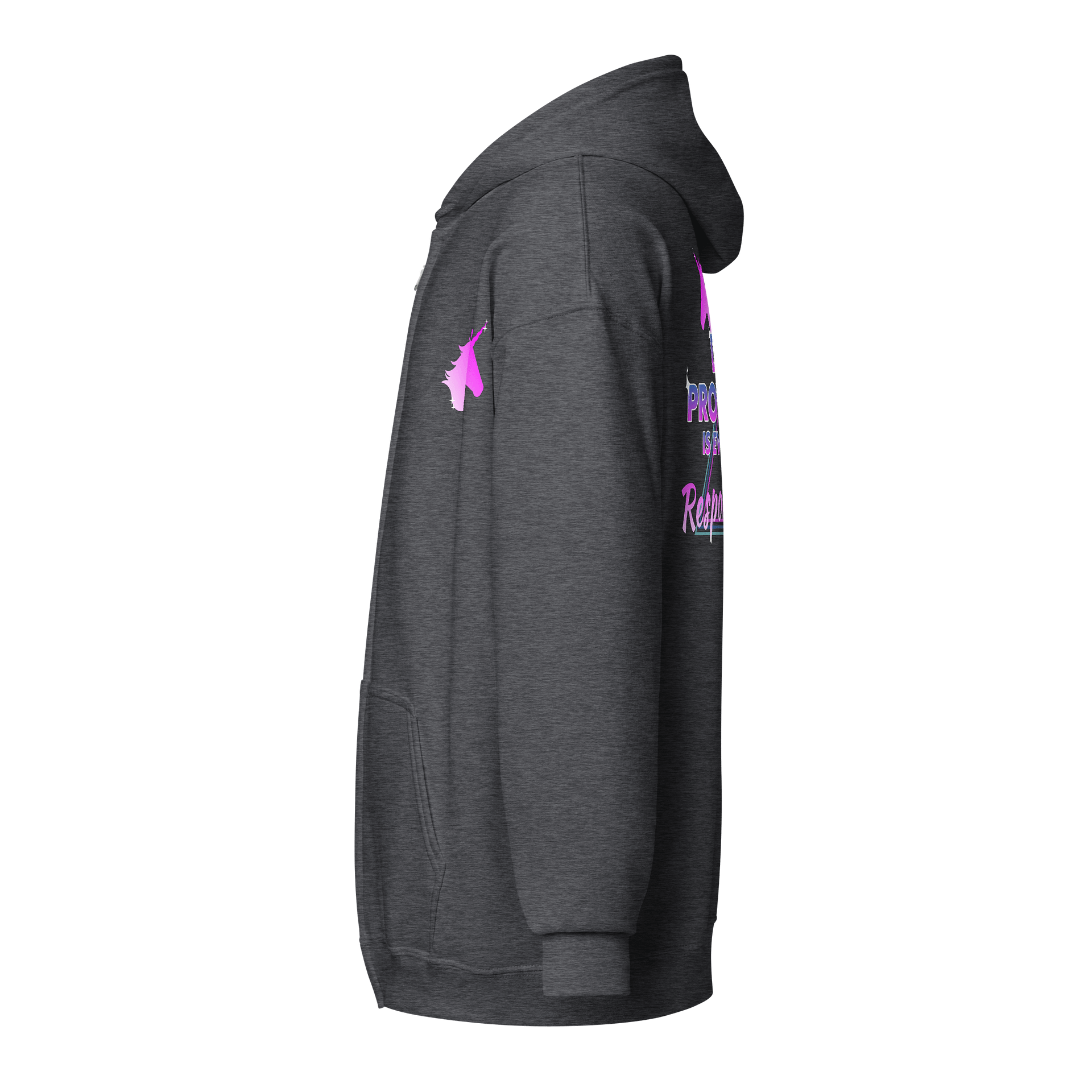 Data Protection zip hoodie product image (3)