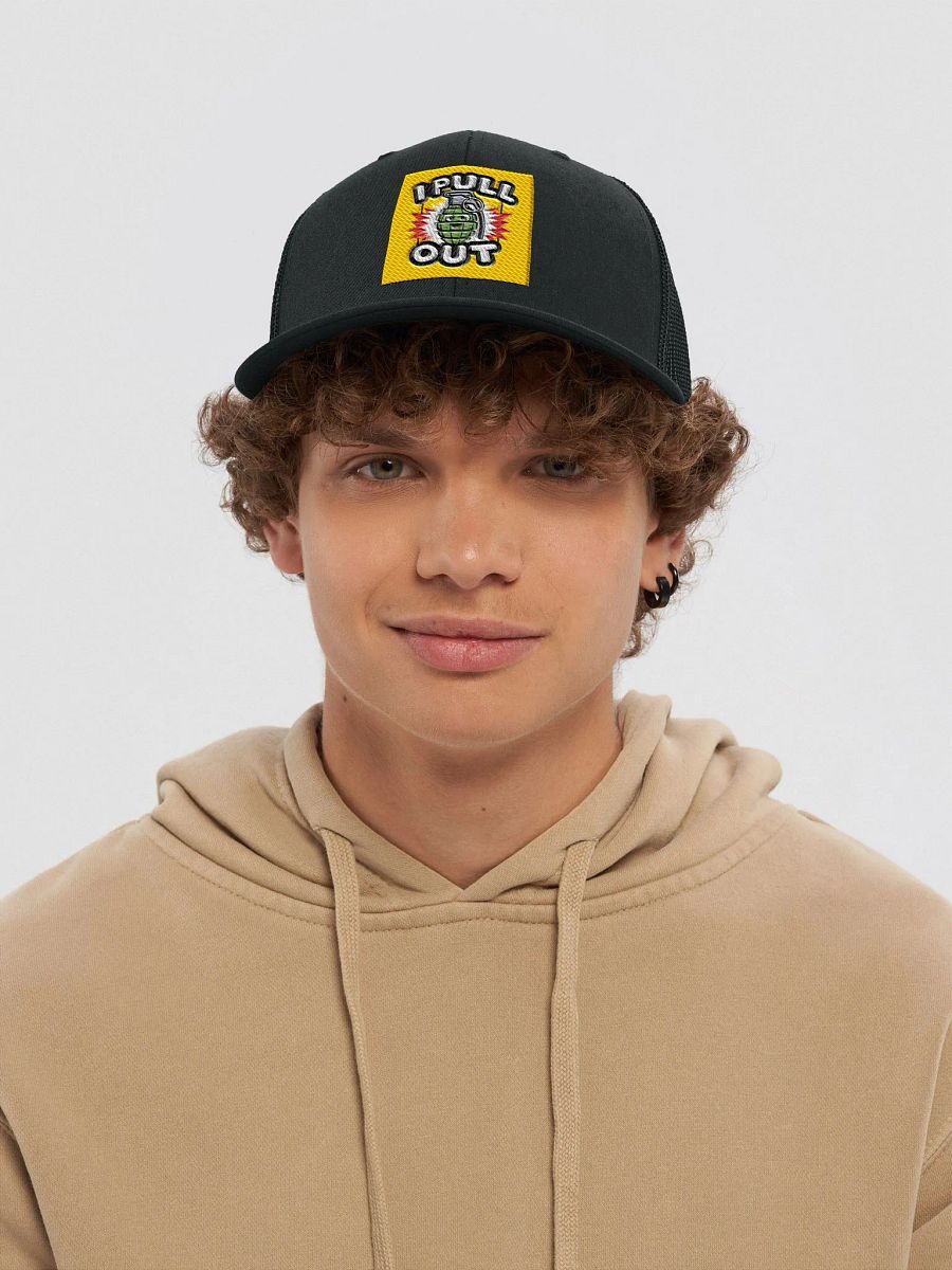 "I Pull Out" Trucker Hat product image (35)