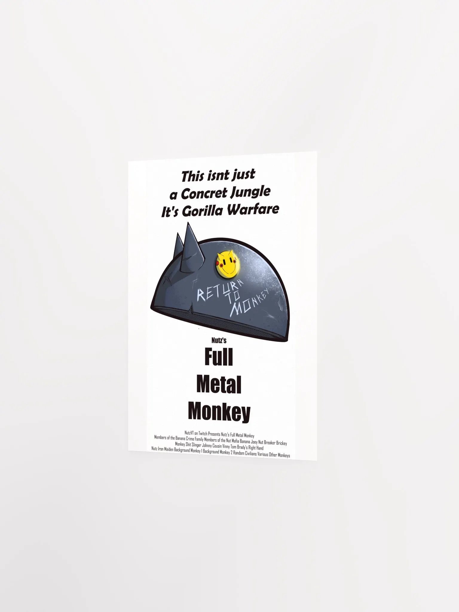 Full Metal Monkey Poster product image (2)