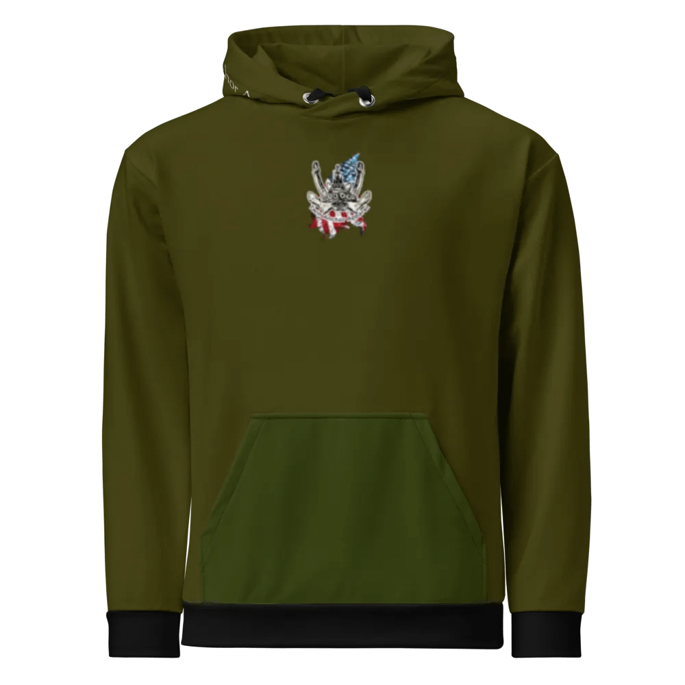 Green Pacific Titan & CE Flage Hoodie product image (12)