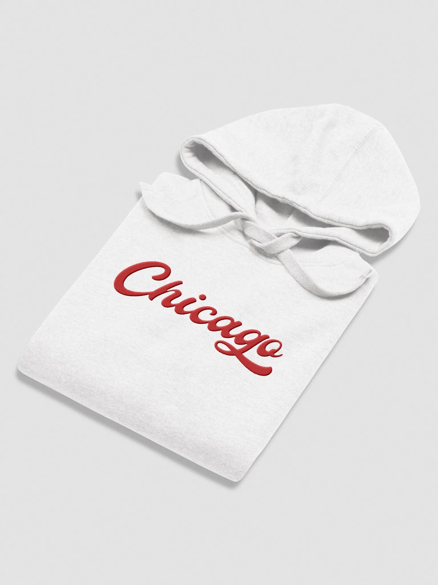 Embroidered Chicago Script Unisex Premium Hoodie product image (3)