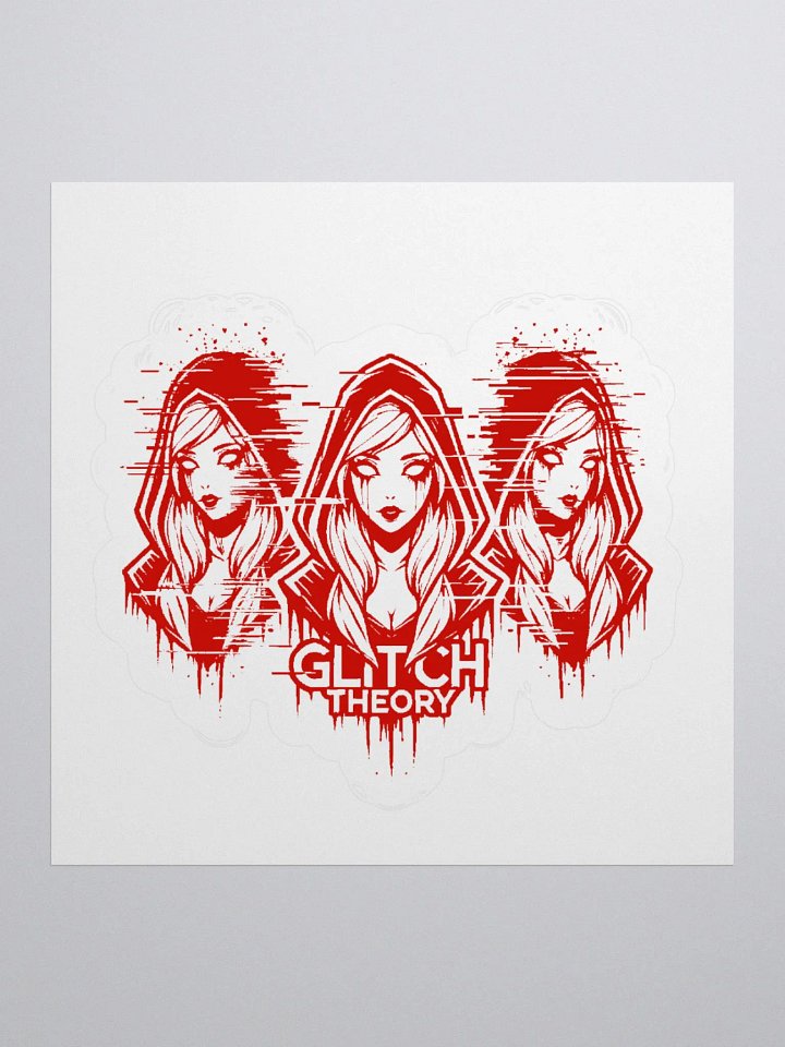 Glitch Theory Logo Sticker product image (1)