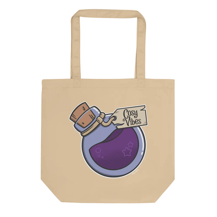 Cosy Vibes Potion Eco Cotton Tote Bag - Natural product image (1)