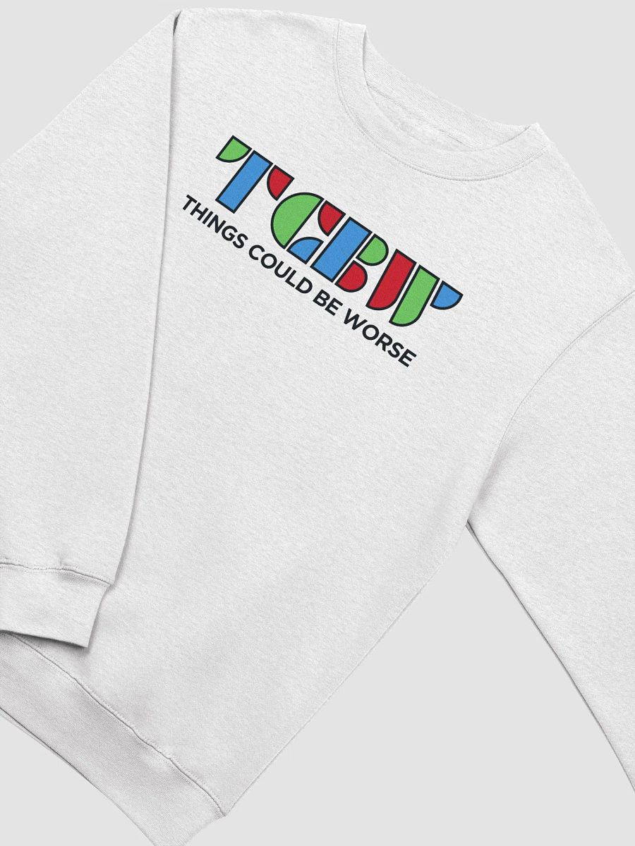TCBW Color Logo Oatmeal Heather Crewneck Sweater product image (3)