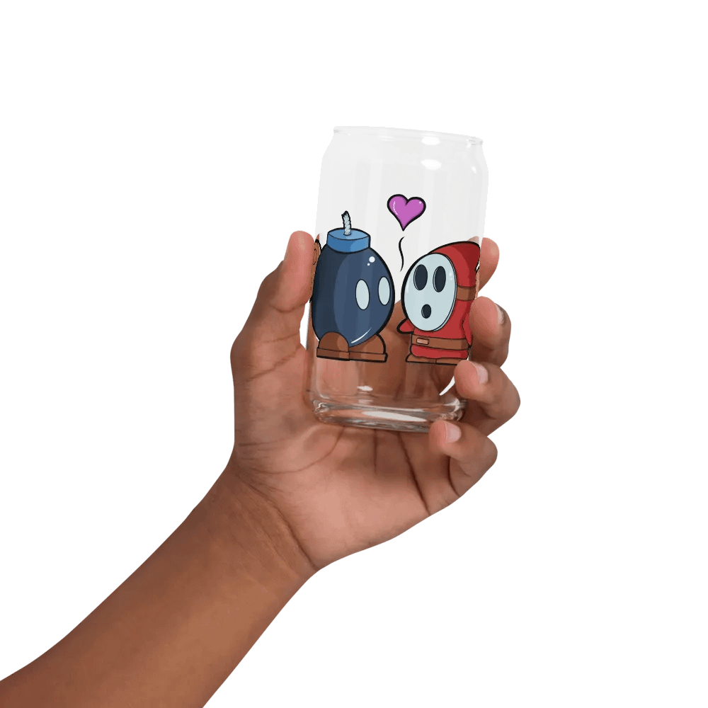 Accidentally In Love Soda Can Shaped Glass product image (3)