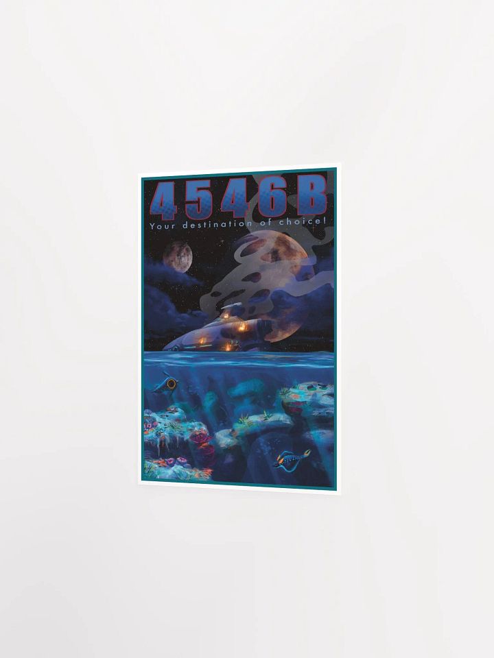 4546B (night version) Subnautica poster product image (2)