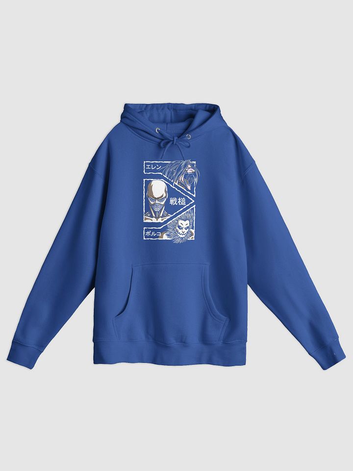 Savage Titan Trio Anime Art Premium Hoodie product image (1)