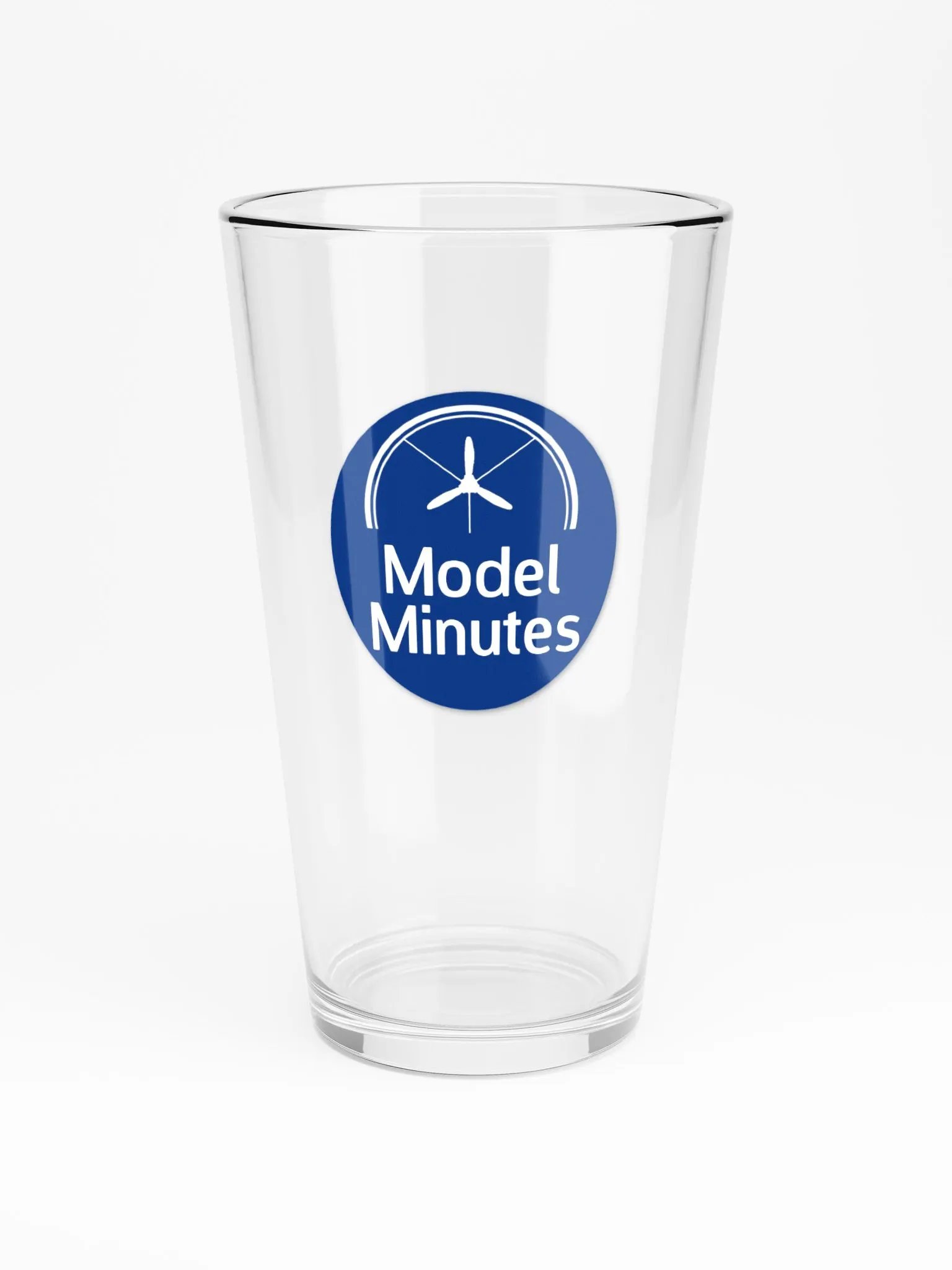 Model Minutes Pint Glass product image (3)