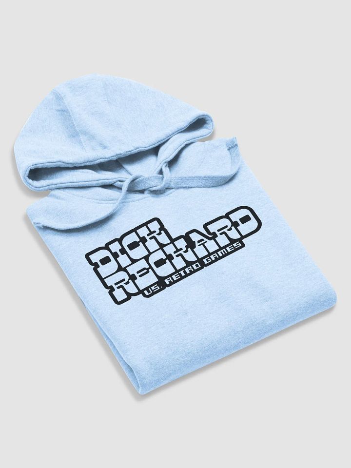Dick Reckard vs Retro Games MonoBlack Logo Unisex Hoodie product image (1)