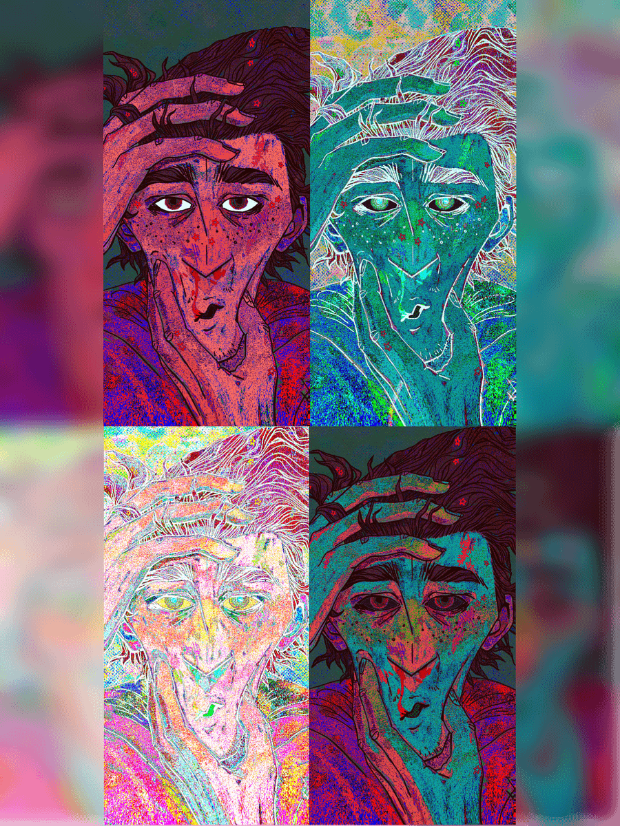 Bad Time Niko - DIGITAL WALLPAPER SET product image (7)