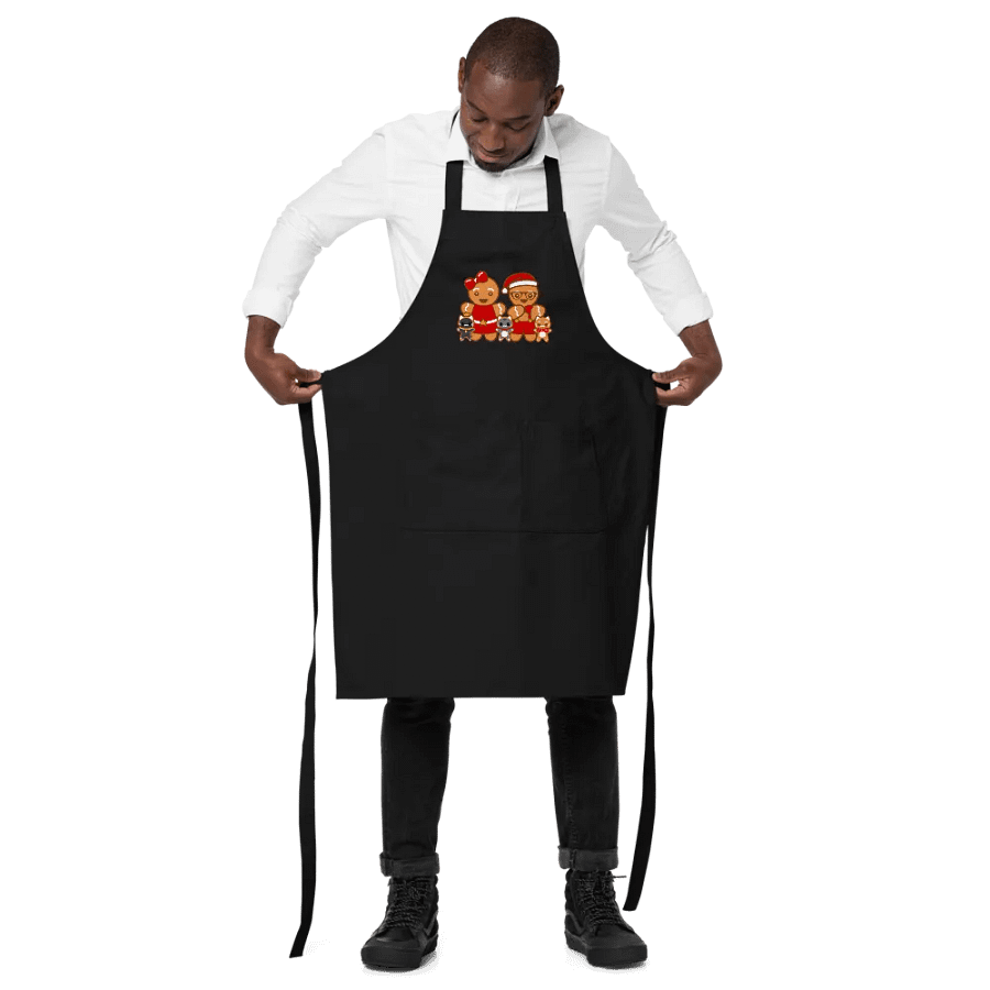 Gingerbread Family Apron product image (5)