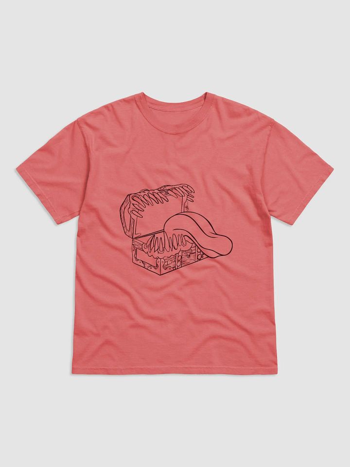 Mimic Chest Comfort Colors Shirt - Black Design product image (2)