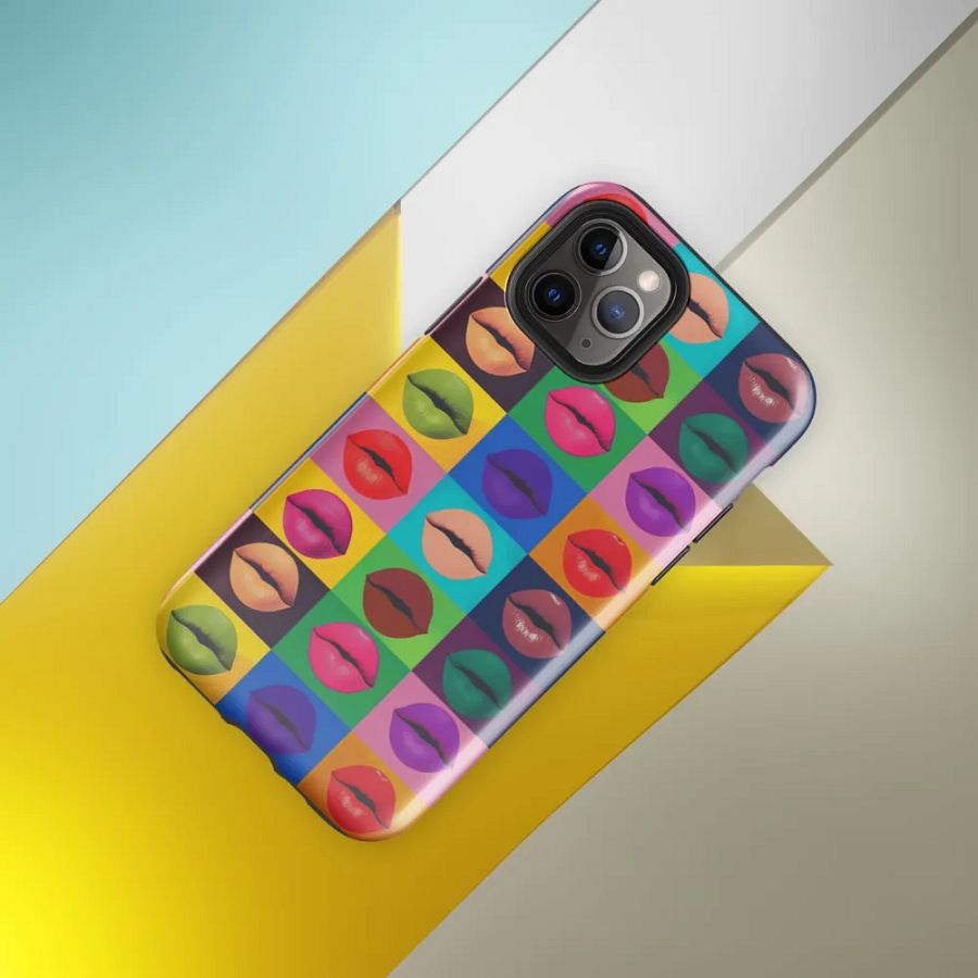 Pop Art Lips Tough Case for iPhone® product image (33)
