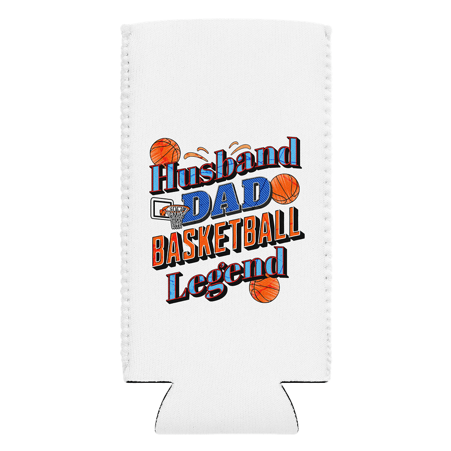 Husband Dad Basketball Legend Can Cooler product image (1)