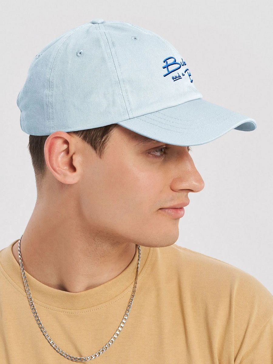 Bubbly and a B*tch shadow design (electric) pastel dad hat product image (5)
