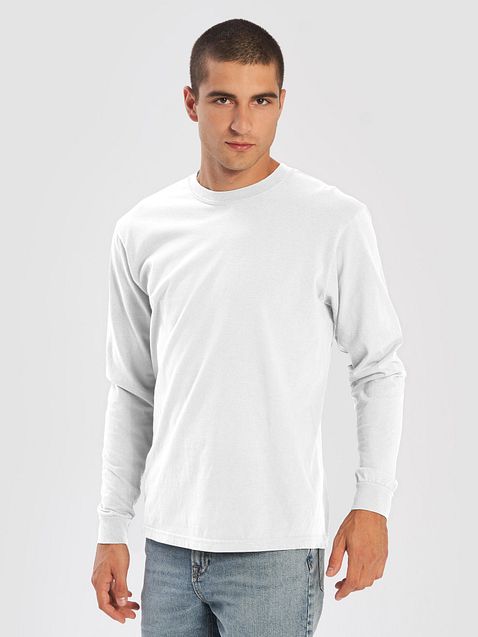 Photo showing Comfort Colors Unisex Garment-Dyed Heavyweight Long Sleeve Shirt