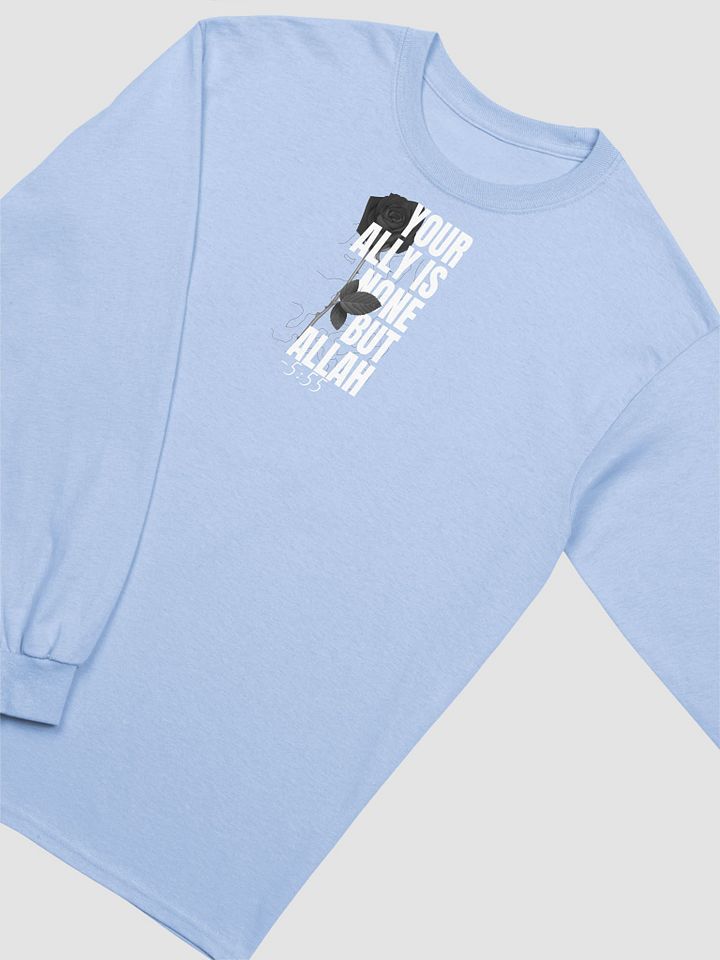 Your ally is none but Allah | Unisex Long-sleeved shirt product image (21)