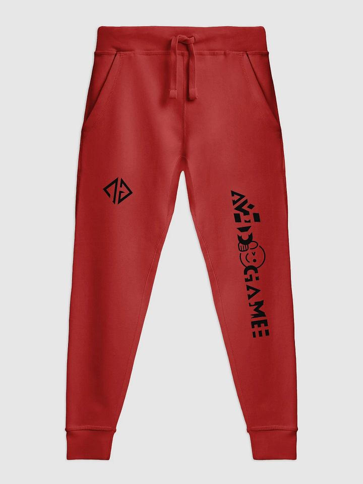 Pantalon de jogging en molleton rouge product image (1)