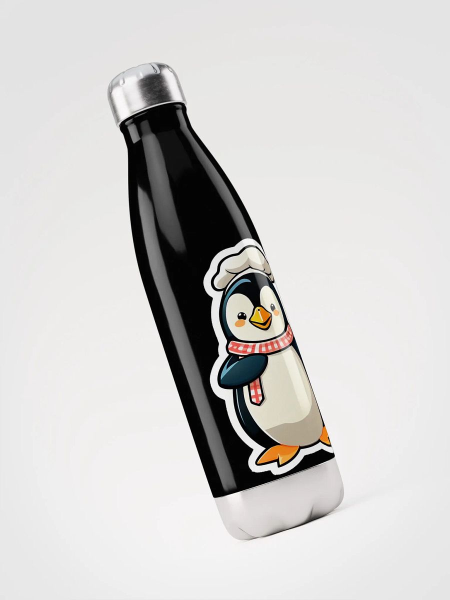 Whisking Penguin Stainless Steel Water Bottle product image (6)