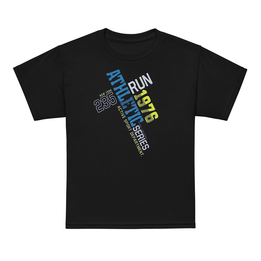 Kids T-Shirt Athletic Run Graphic product image (7)