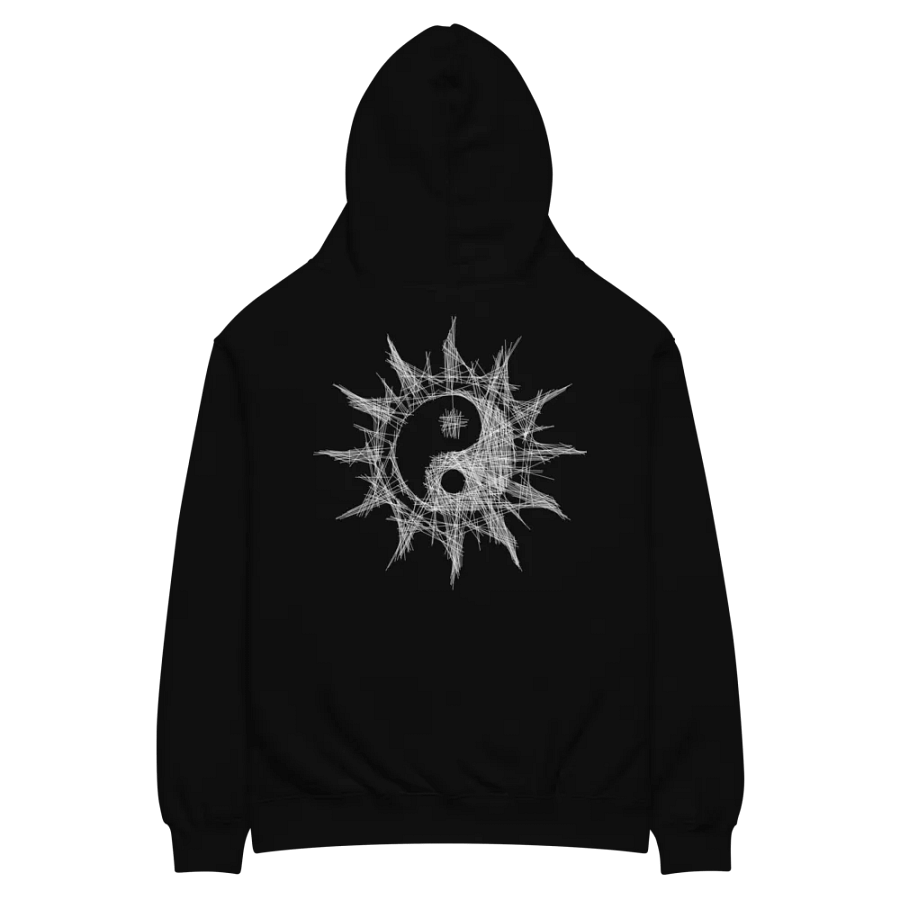 Spiky Circles Oversized Hoodie product image (3)
