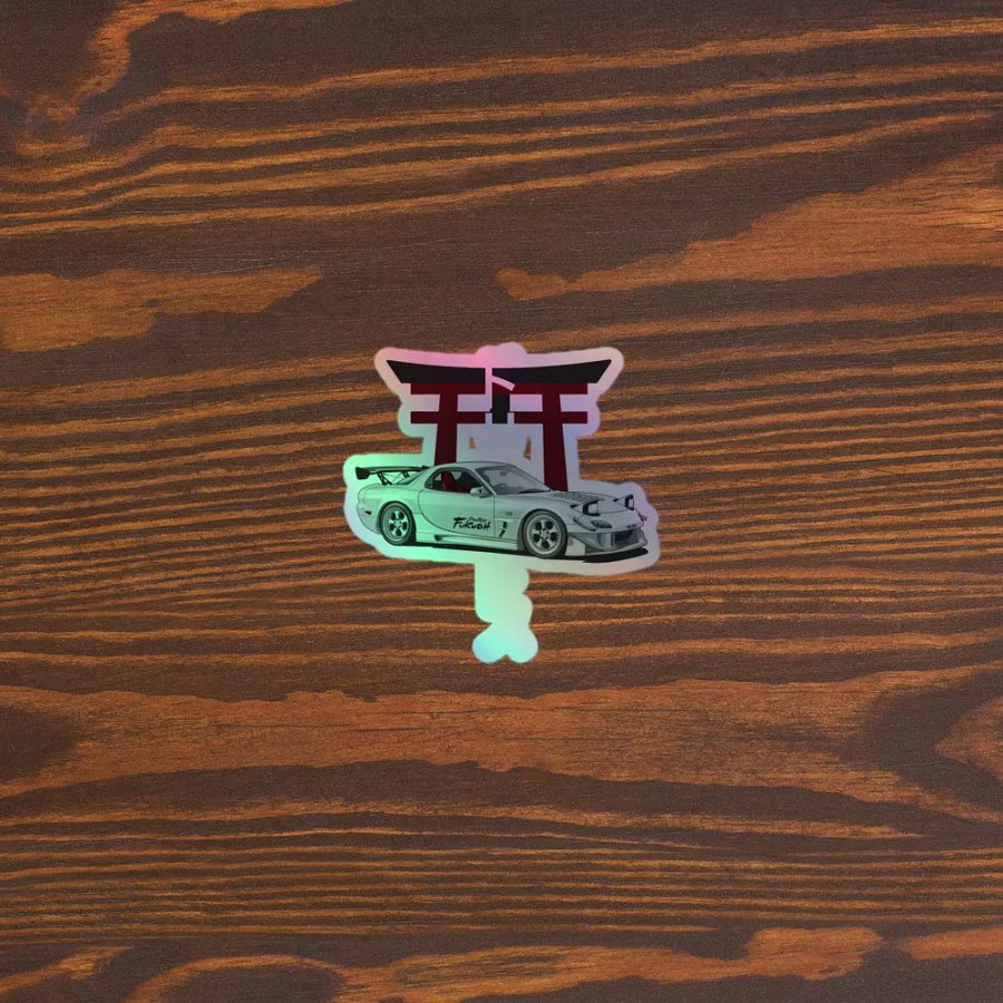 RX-7 FD - V2 - HOLOSTICKER product image (5)