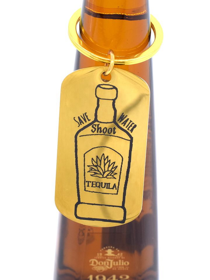 Save Water Shoot Tequila Keychain product image (1)