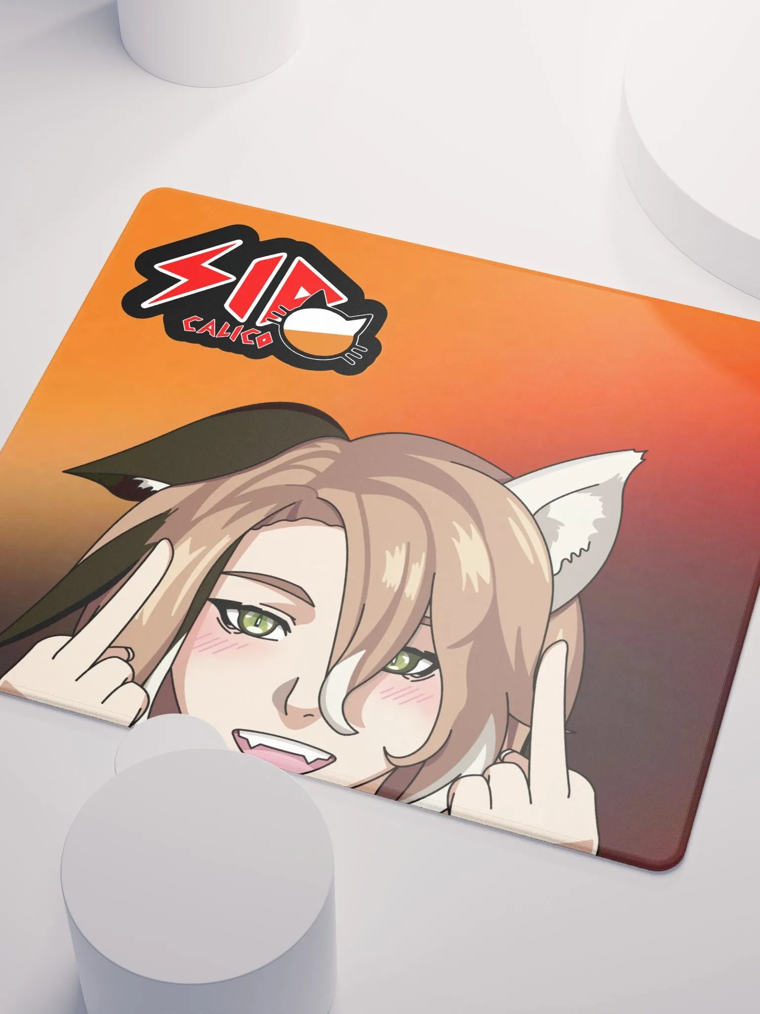 Sid Calico gaming mouse pad product image (3)