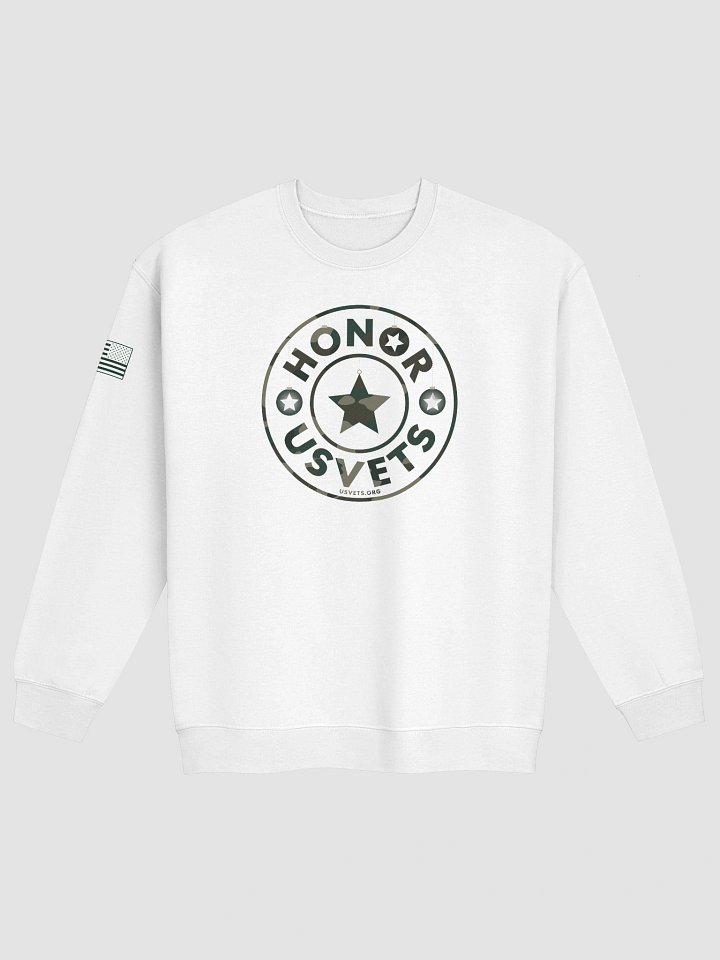 HONORUSVETS - HOLIDAY GREEN STAR CREWNECK product image (9)