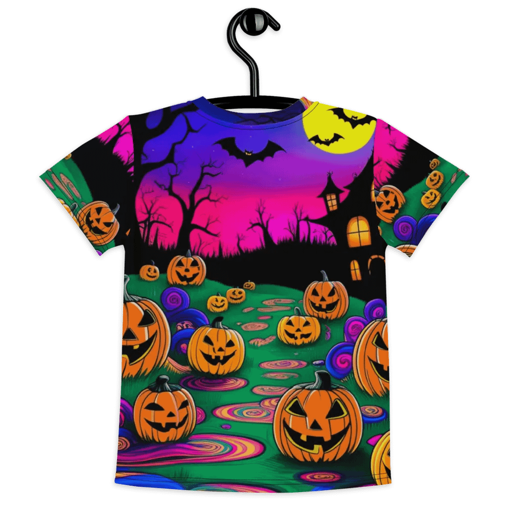 Haunted Pumpkins Habitat Kids T Shirt product image (7)