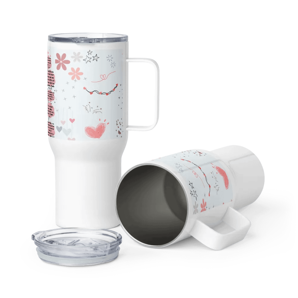 christain affirmations rooted in scripture Travel Mug product image (10)