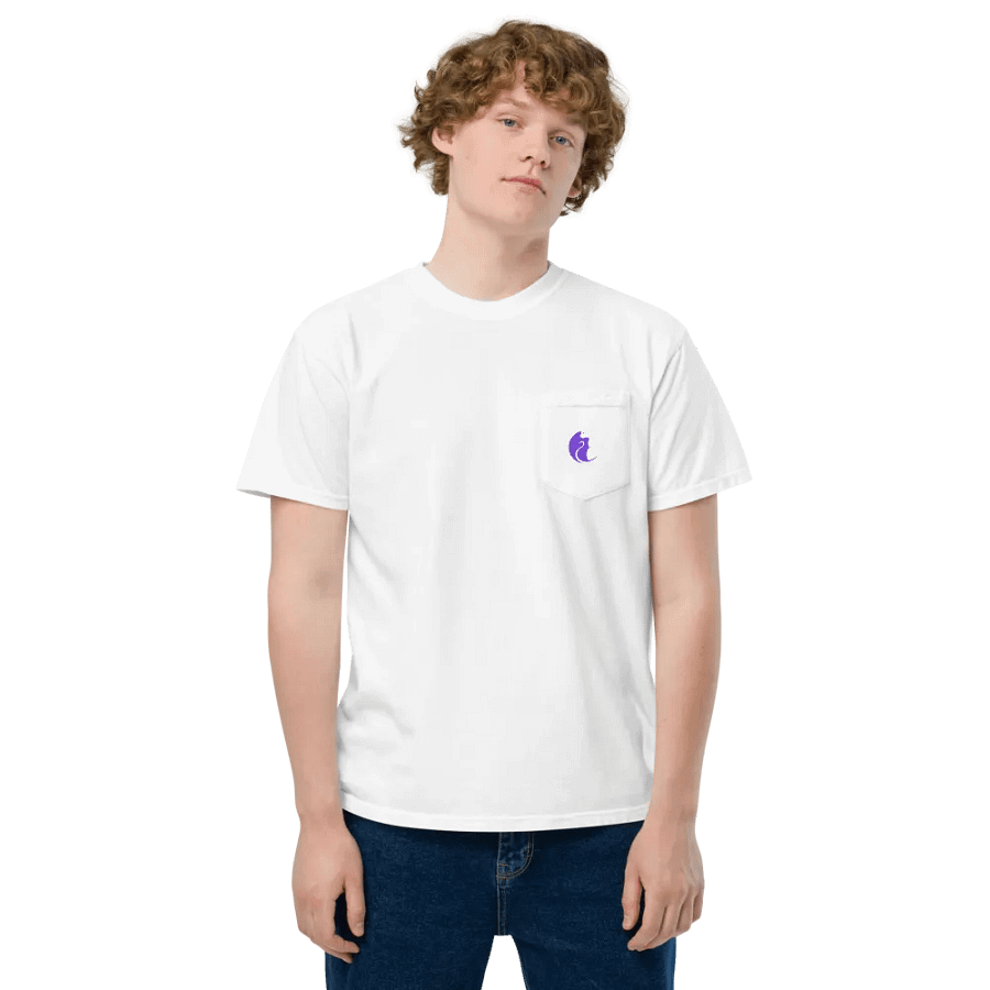 KawaiiKitten Essential Tech CEO Medium Weight Super Comfy Plain White product image (3)