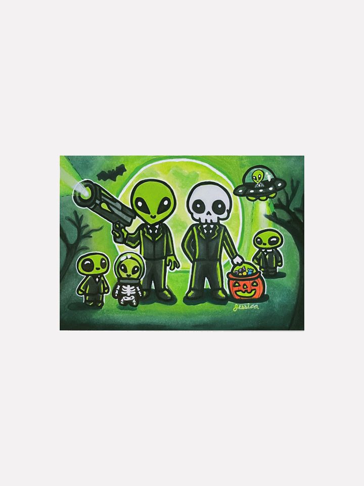 Alien Patrol Art Print product image (1)