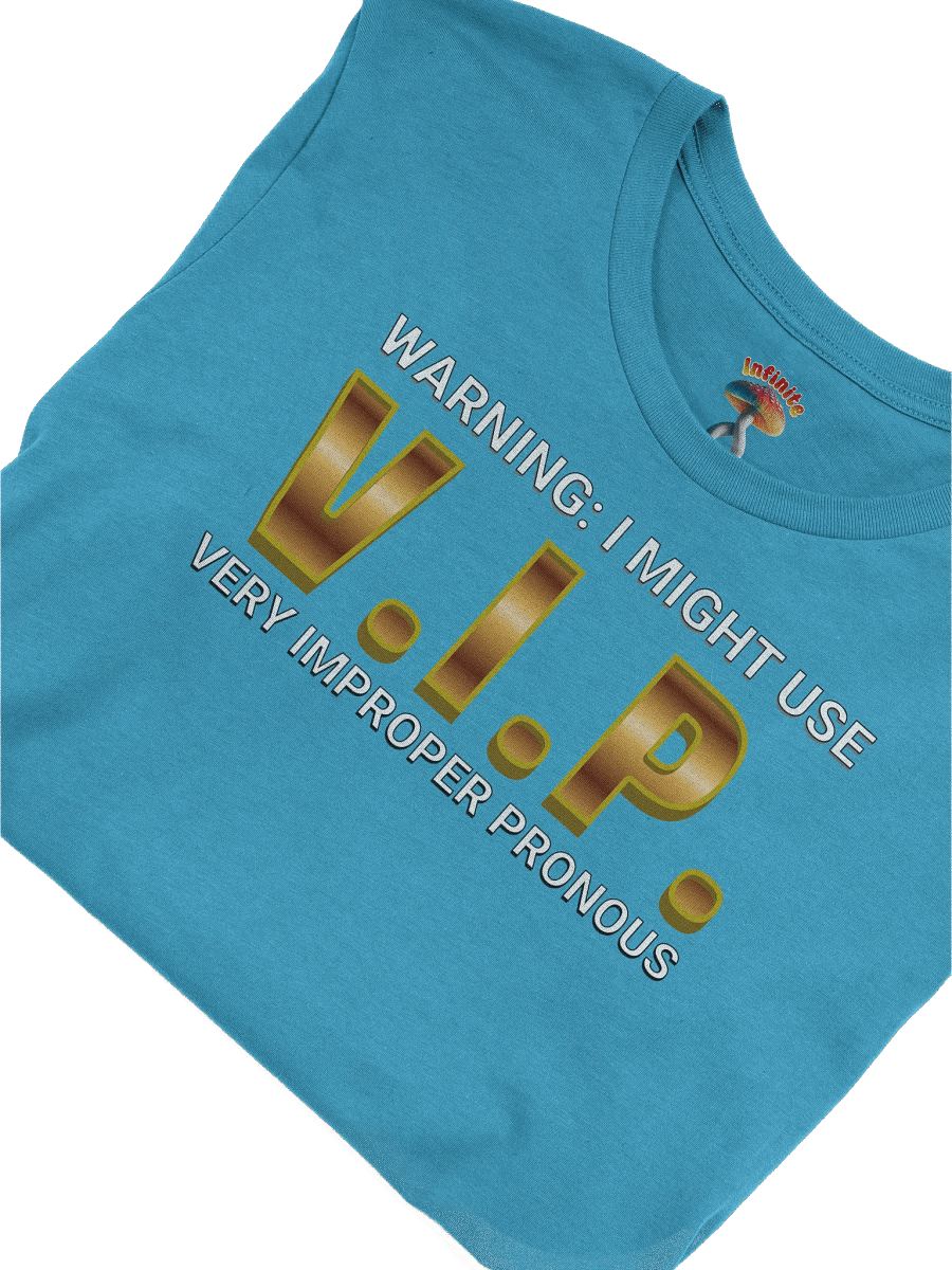 VERY IMPROPER PRONOUNS T-SHIRT product image (5)