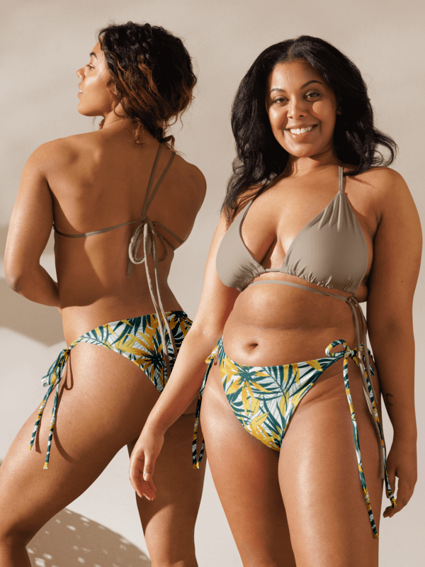 Tropical Summer | Recycled String Bikini Bottom product image (1)