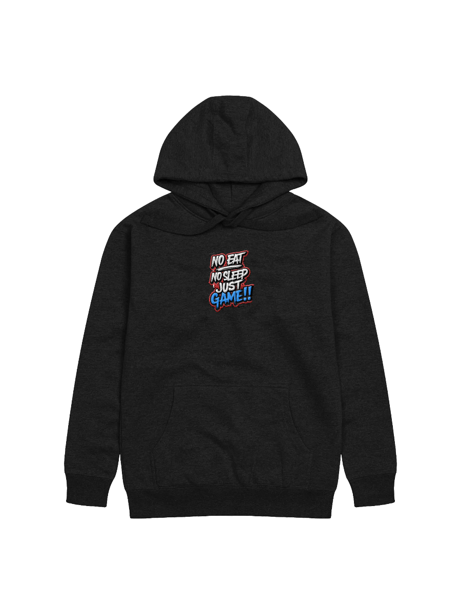 Just Game! Center Embroidered Hoodie product image (1)