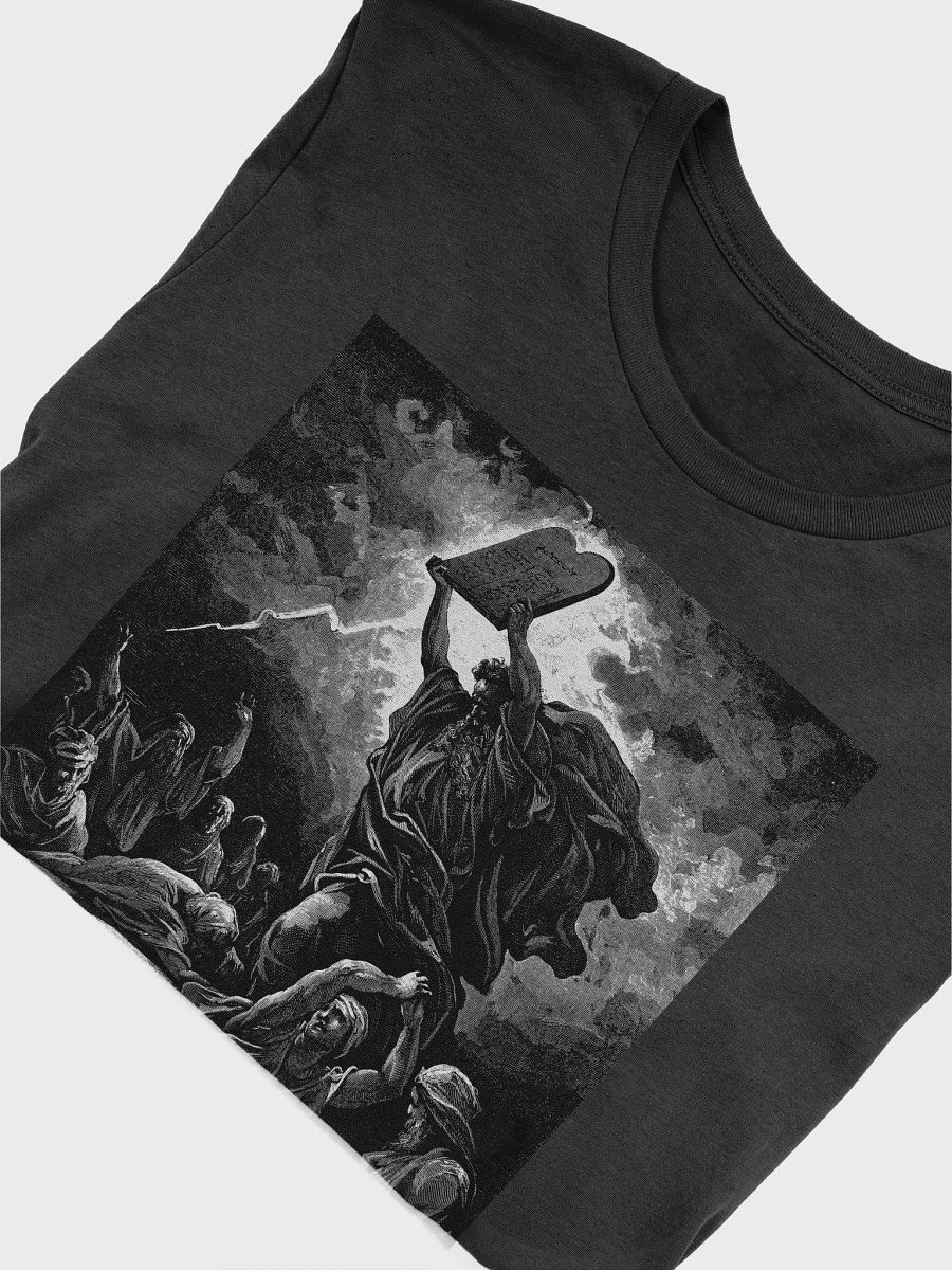 Moses Breaking the Tables of the Law Gustave Dore Bible Illustration Unisex T-Shirt product image (5)