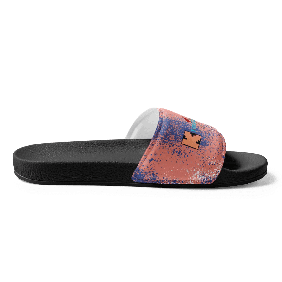 Brave Firefighter Emblem Women's Slides product image (2)