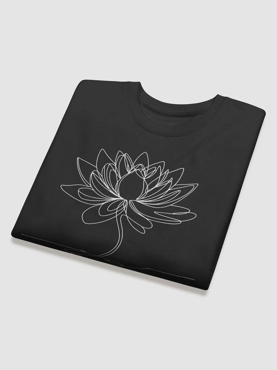 Minimalist Lotus Flower Sweatshirt product image (23)