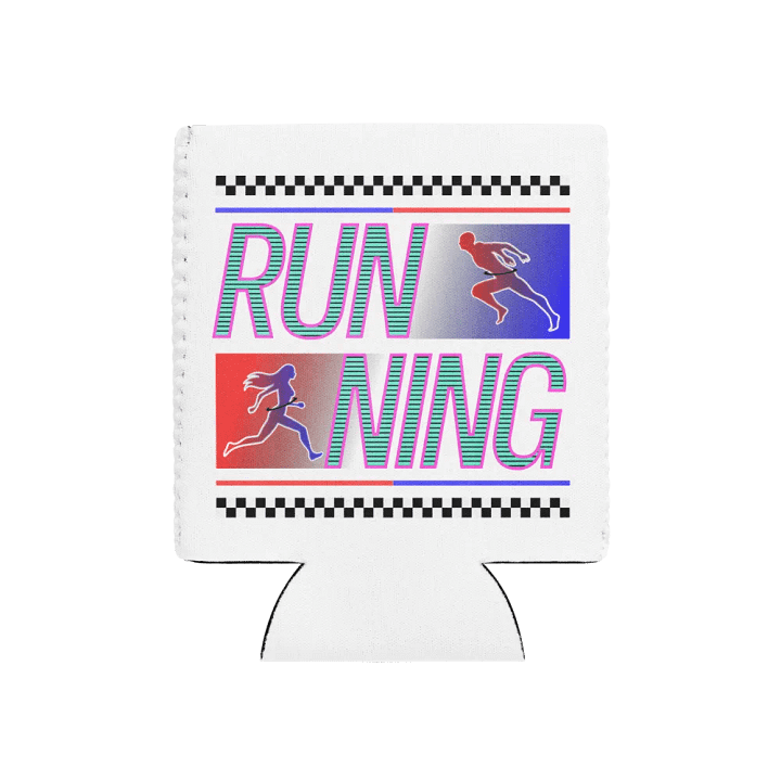 Running Stripes Stride Guard Can Cooler product image (1)