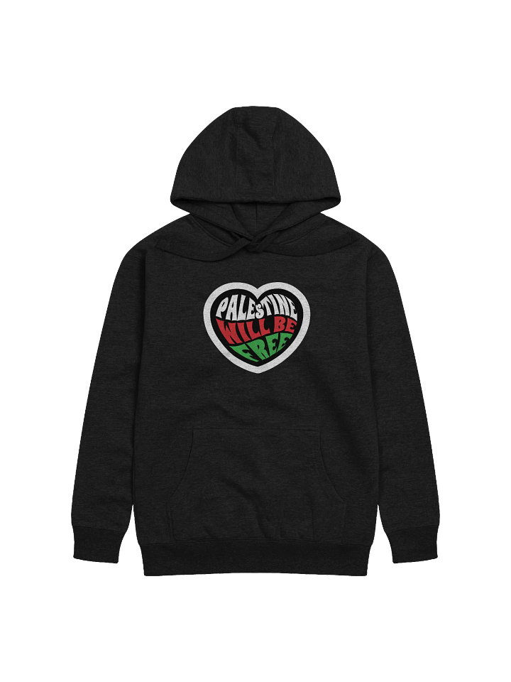 Free Palestine Heart Hoodie product image (1)