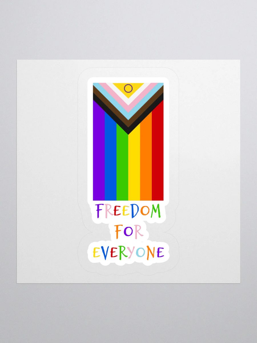 Freedom for Everyone Sticker product image (1)