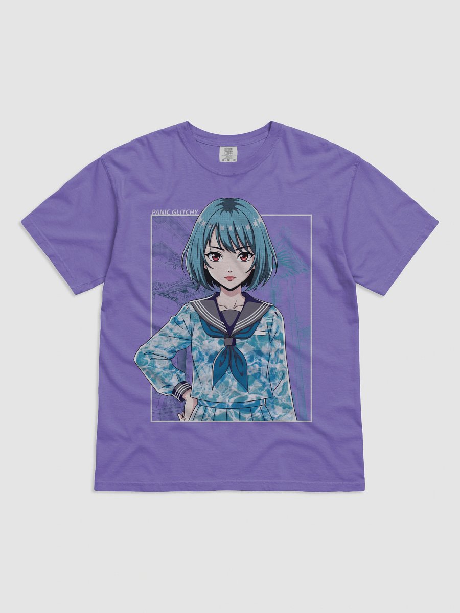 Patterned Seifuku Aqua Tee product image (31)
