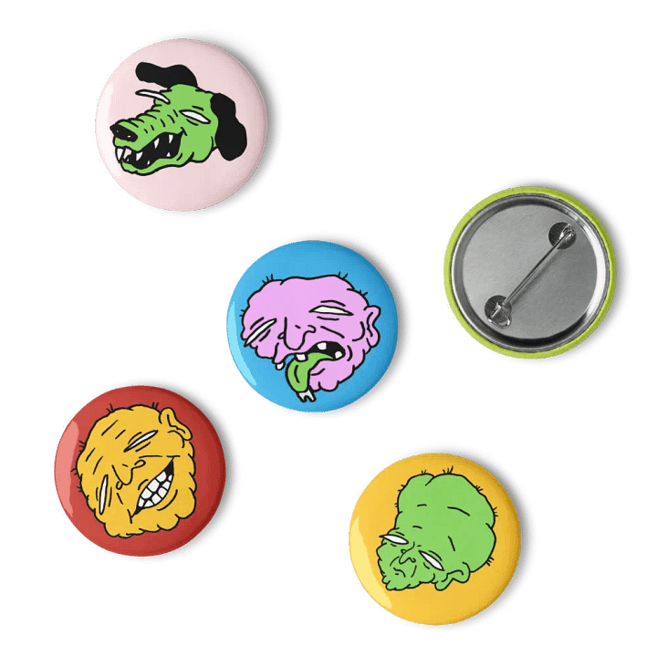 DOODLE BUTTONS product image (2)
