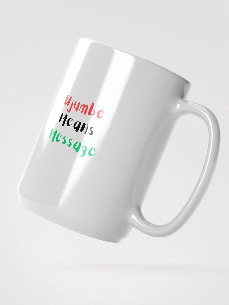 Vibrant Ujumbe Means Message Mug product image (2)