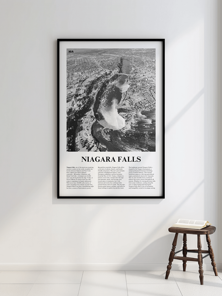 Niagara Falls 01 Newspaper Poster product image (2)