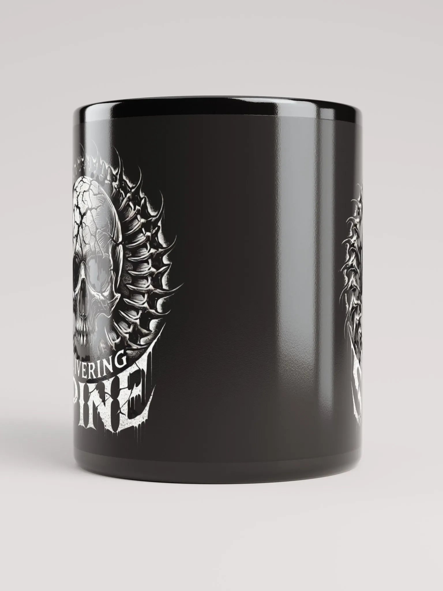 Cracked Skull Quivering Spine Mug product image (5)